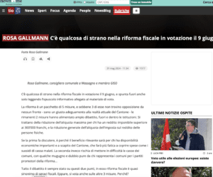 qualcosa di strano nella riforma fiscale in votazione il 9 giugno